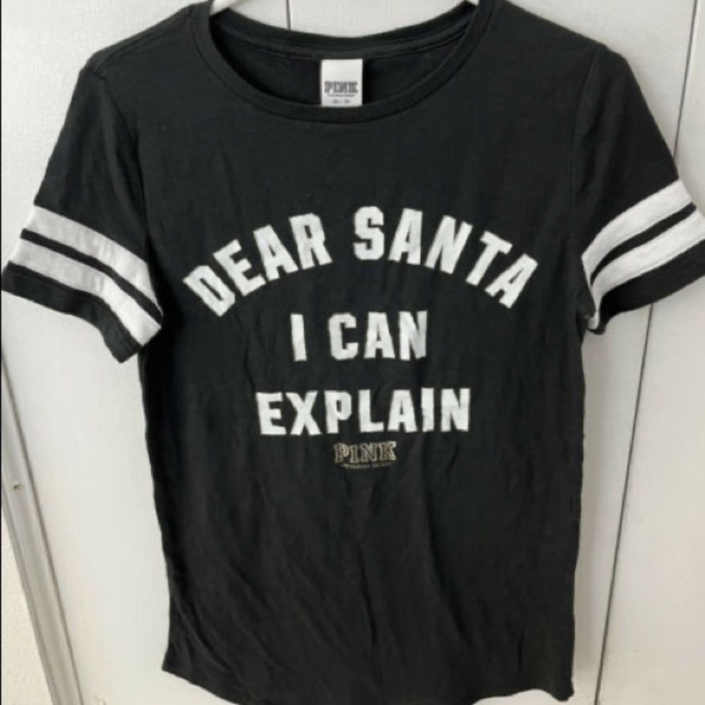 Victoria Secret PINK "Dear Santa" T-Shirt